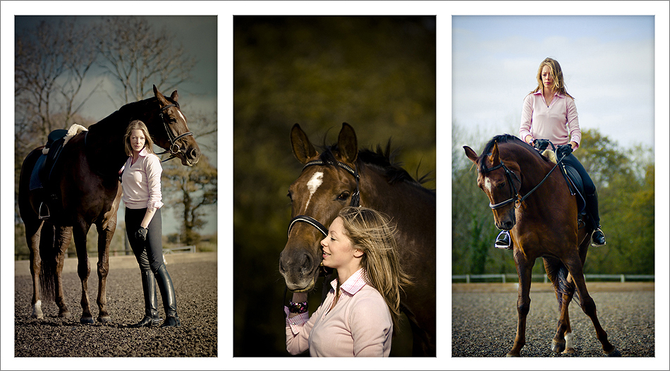 FAIROAK-GRANGE portrait photography session single horses