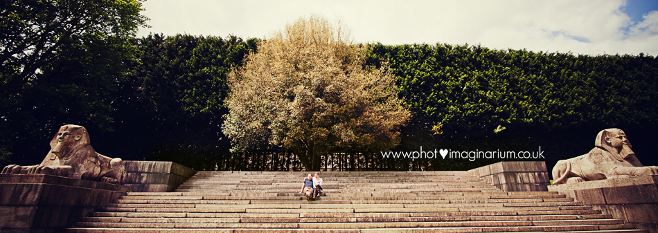 engagement session at crystal palace park