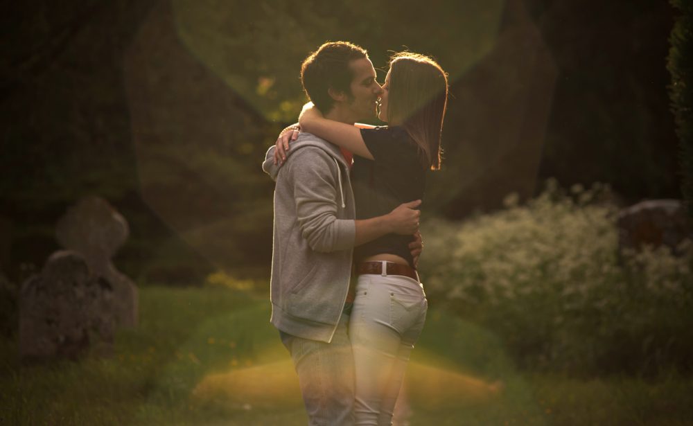 engagement photography session in Oundle Northamptonshire